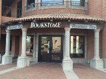 Storefront of the Poisoned Pen bookstore.